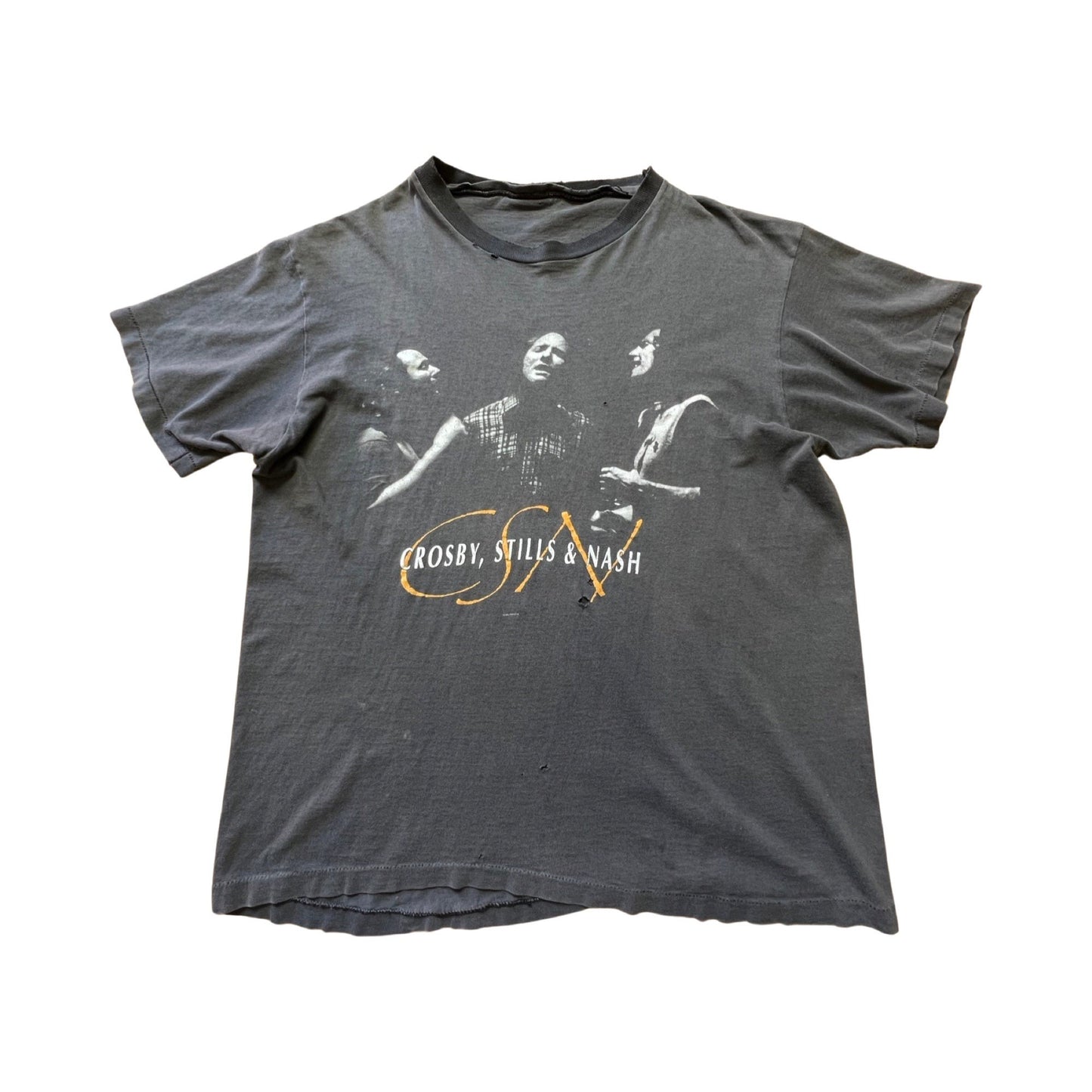 Vintage CSN Crosby Stills and Nash T Shirt L