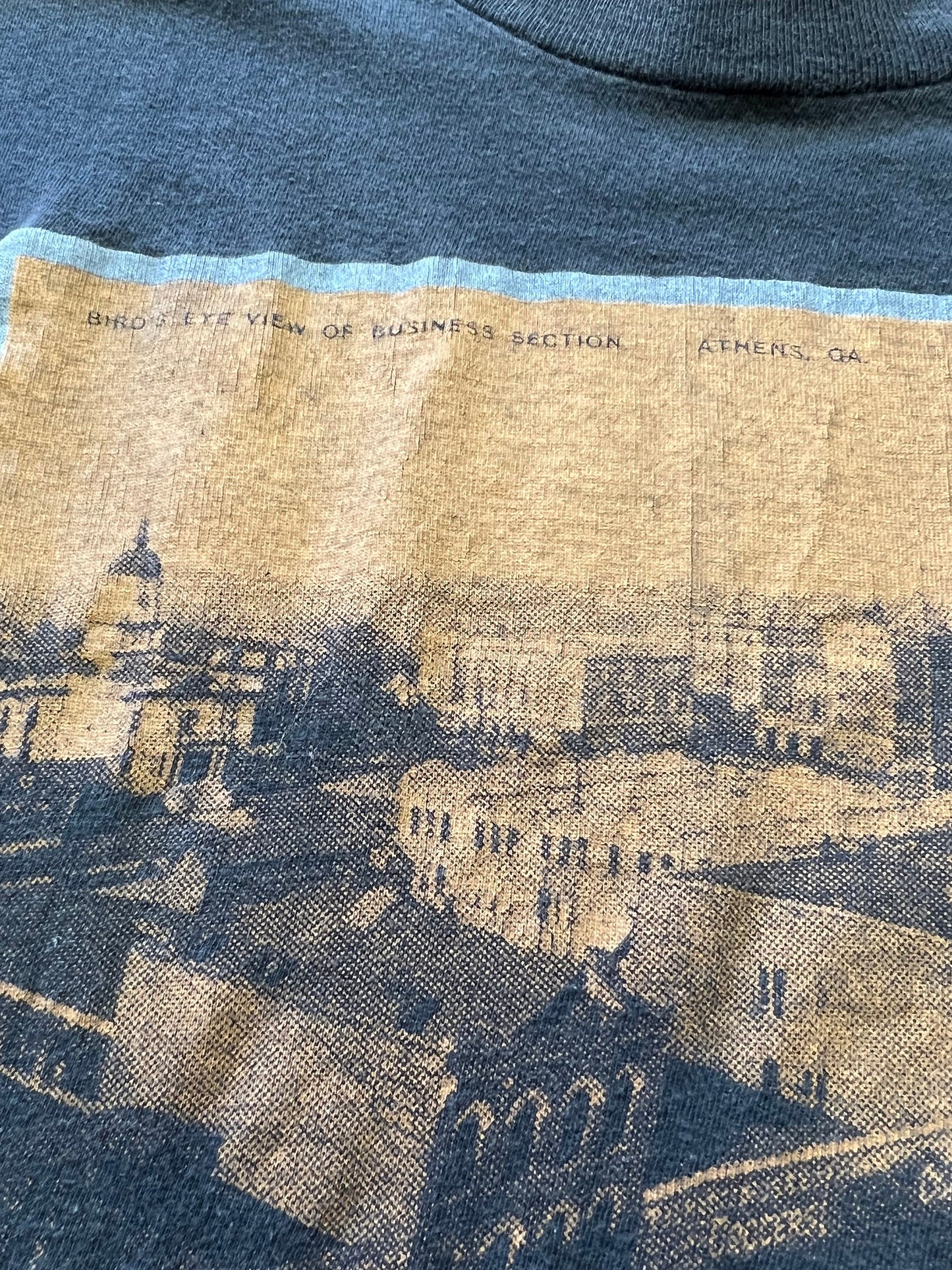 Vintage REM Birds Eye View T-Shirt 1986 XL