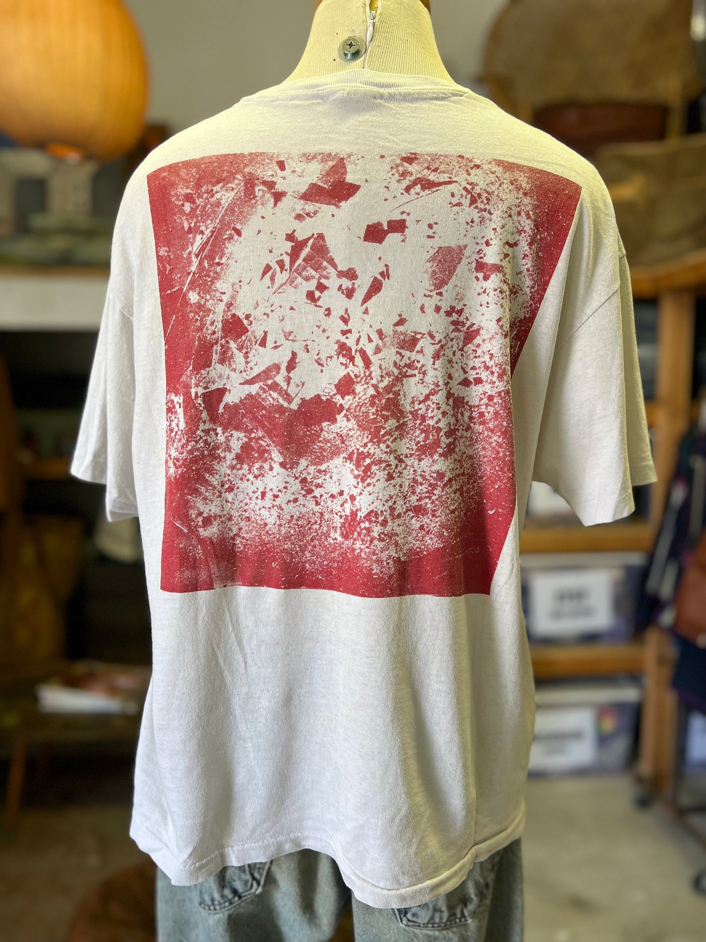 Vintage Hüsker Dü Candy Apple Grey 1986 Original Single Stitch T-Shirt XL