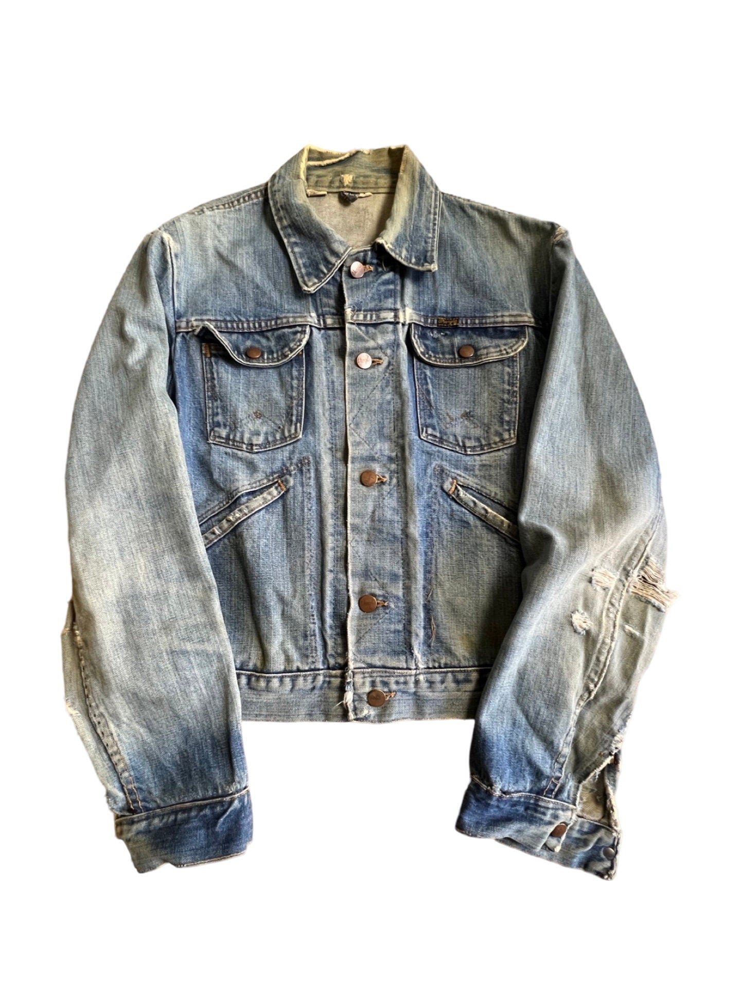 Vintage United Grass Pickers Union Local 13 Wrangler Denim Jacket