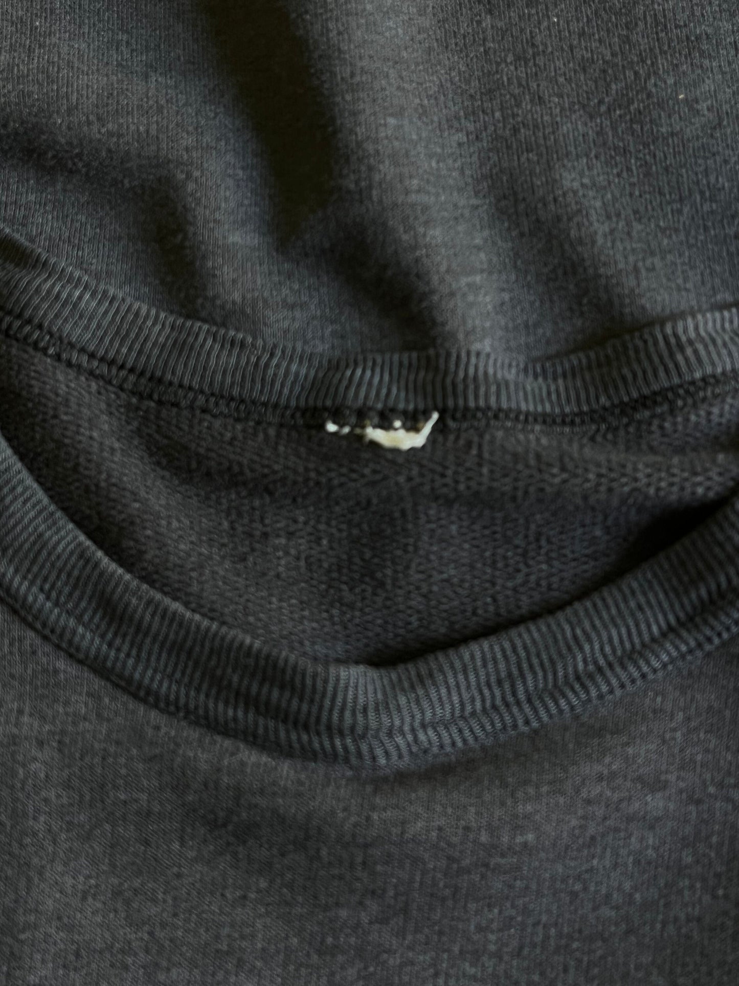 Vintage 70’s/80’s Faded Black Crew Neck Raglan Sleeve Sweatshirt