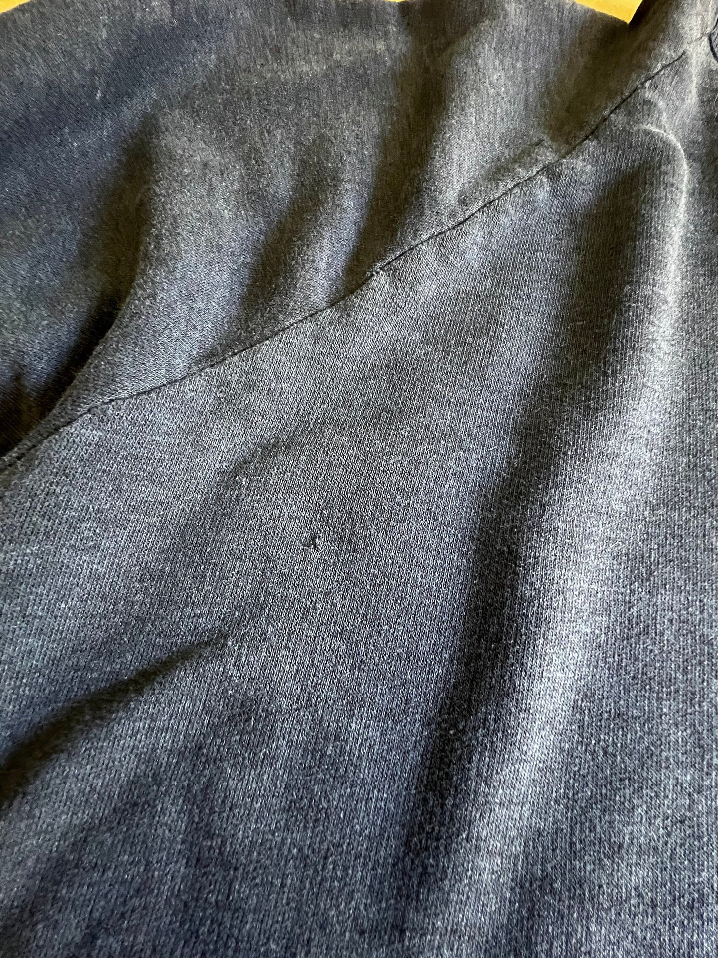 Vintage 70’s/80’s Faded Black Crew Neck Raglan Sleeve Sweatshirt