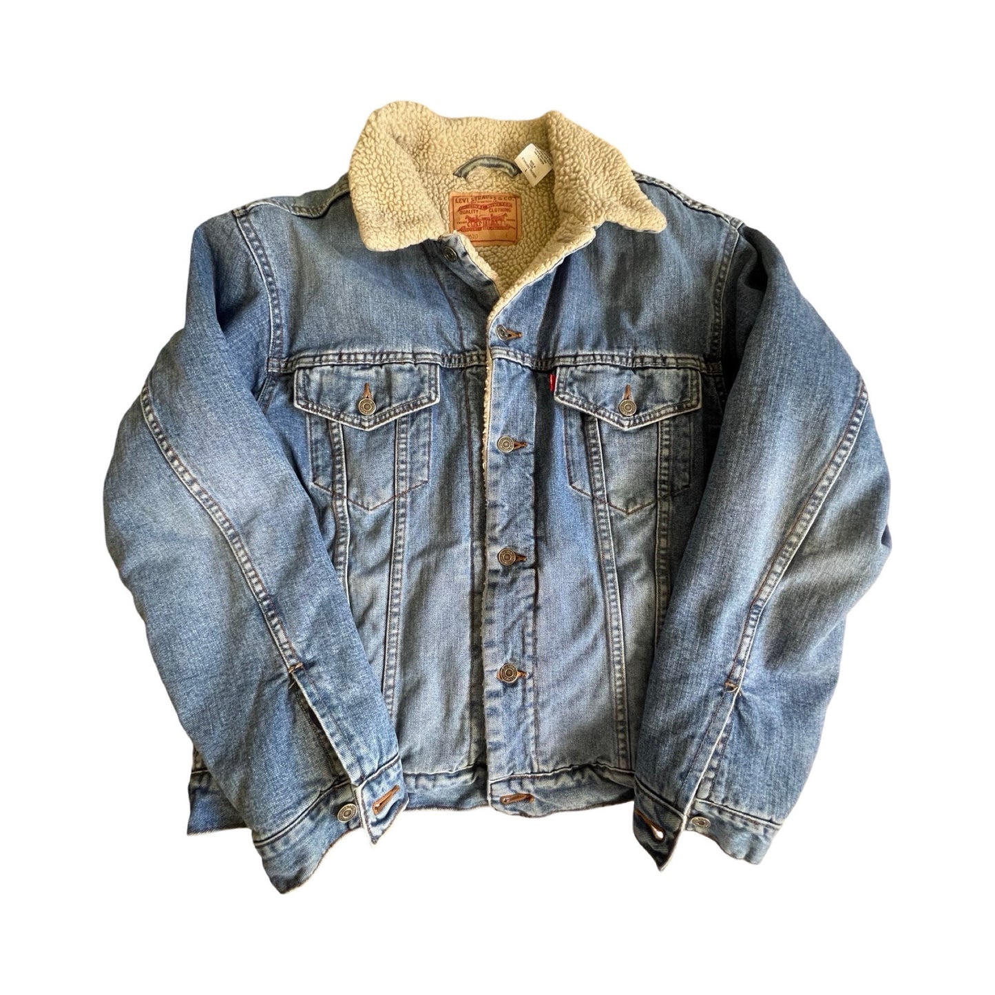 Vintage Levi’s Sherpa Denim Trucker Jacket L