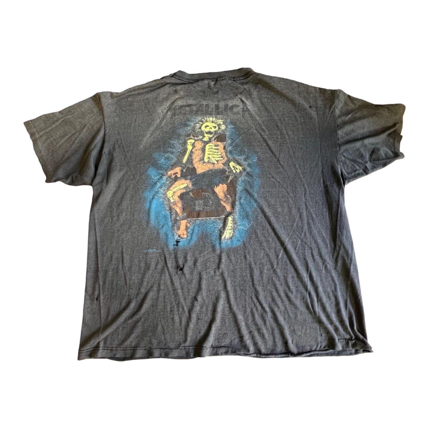 Vintage Original 1987 Metallica Ride The Lightening T-Shirt