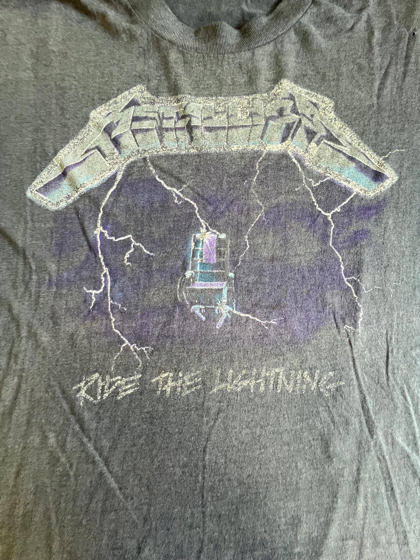 Vintage Original 1987 Metallica Ride The Lightening T-Shirt