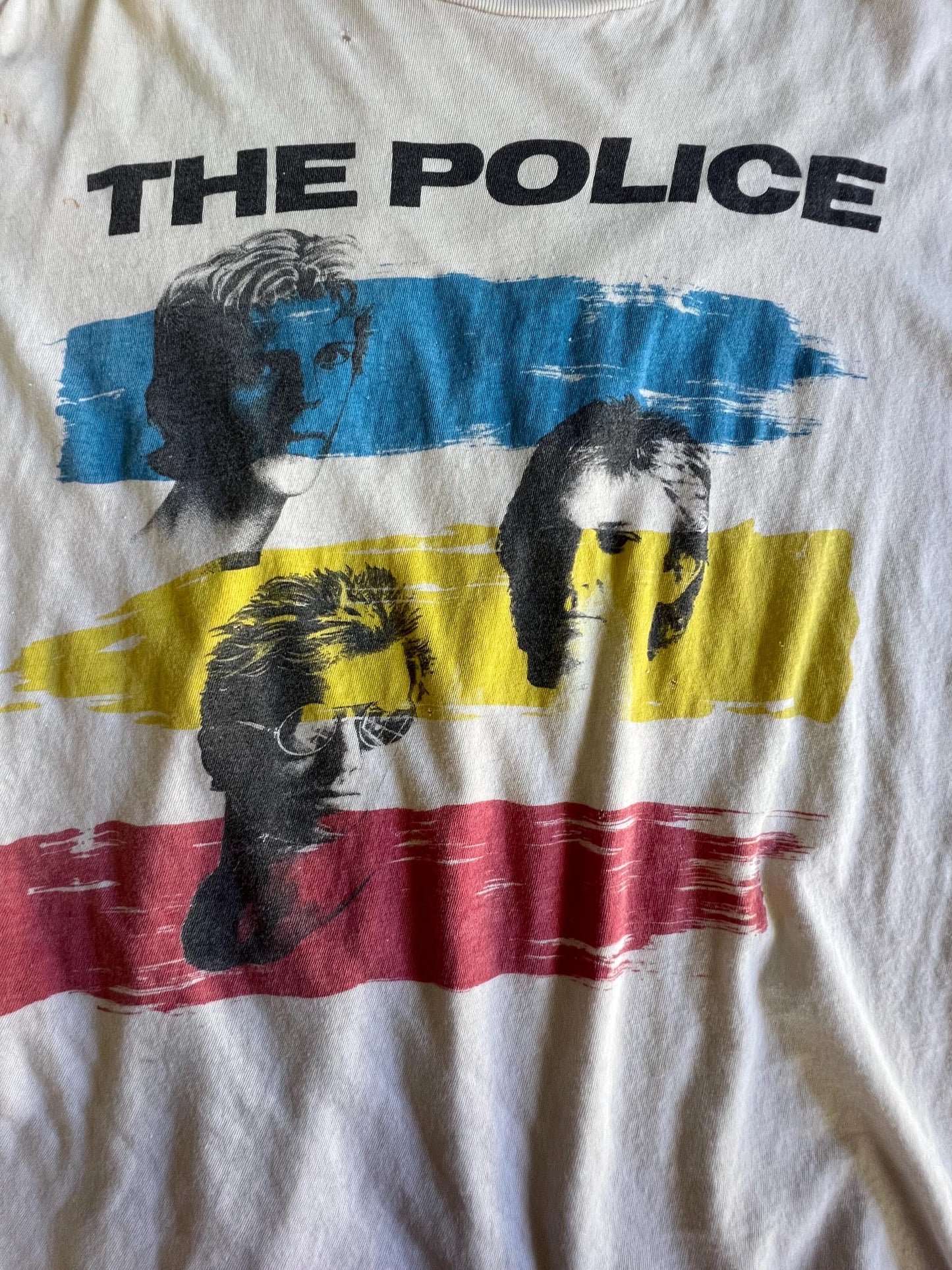 Vintage Rare The Police 1980’s Synchronicity Single Stitch T-Shirt XL
