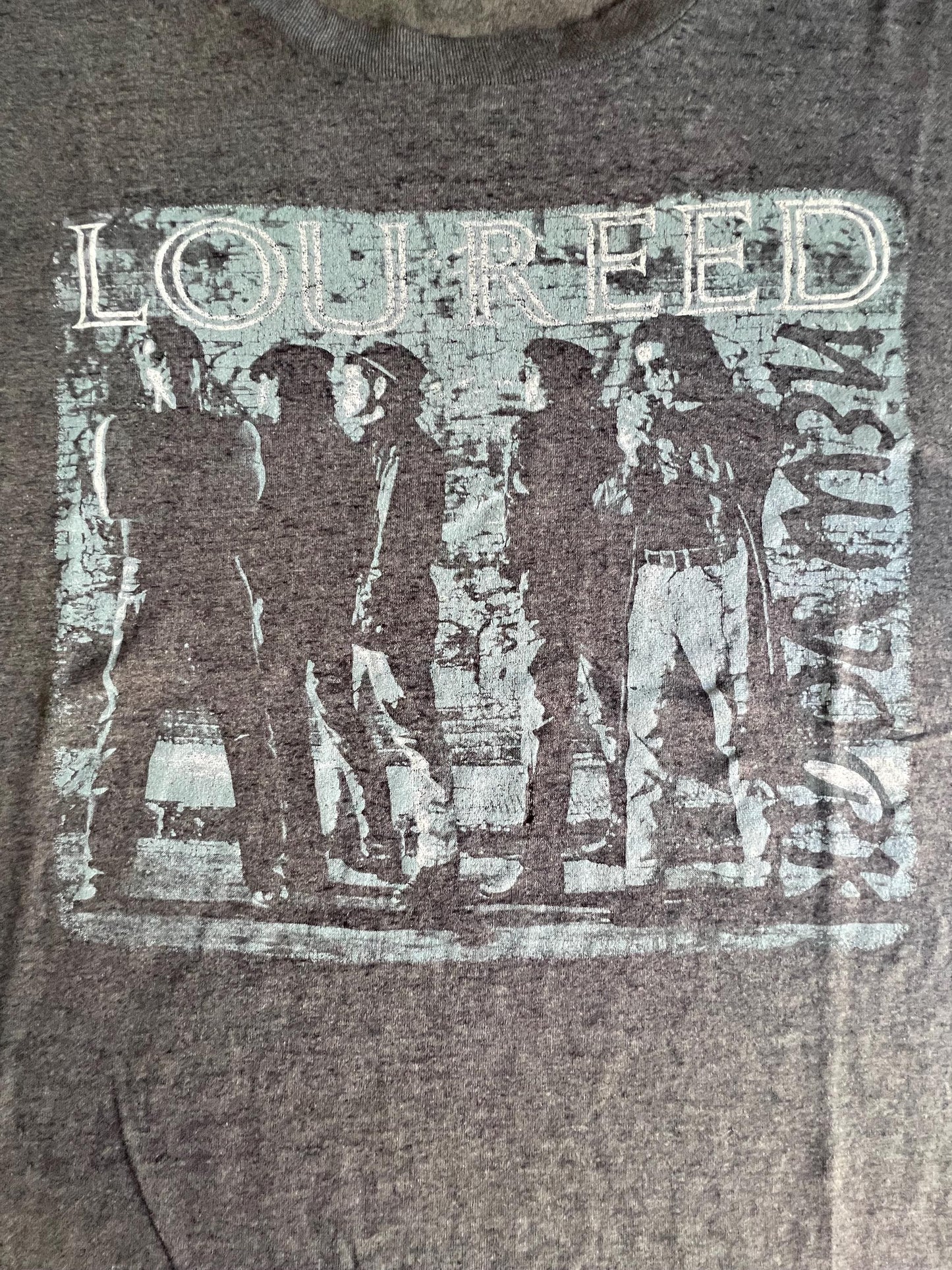 Vintage Original Lou Reed New York 1989 Velvet Underground T-Shirt XL