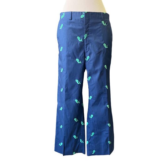Vintage 80’s Embroidered Whale Golf Pants Size 38