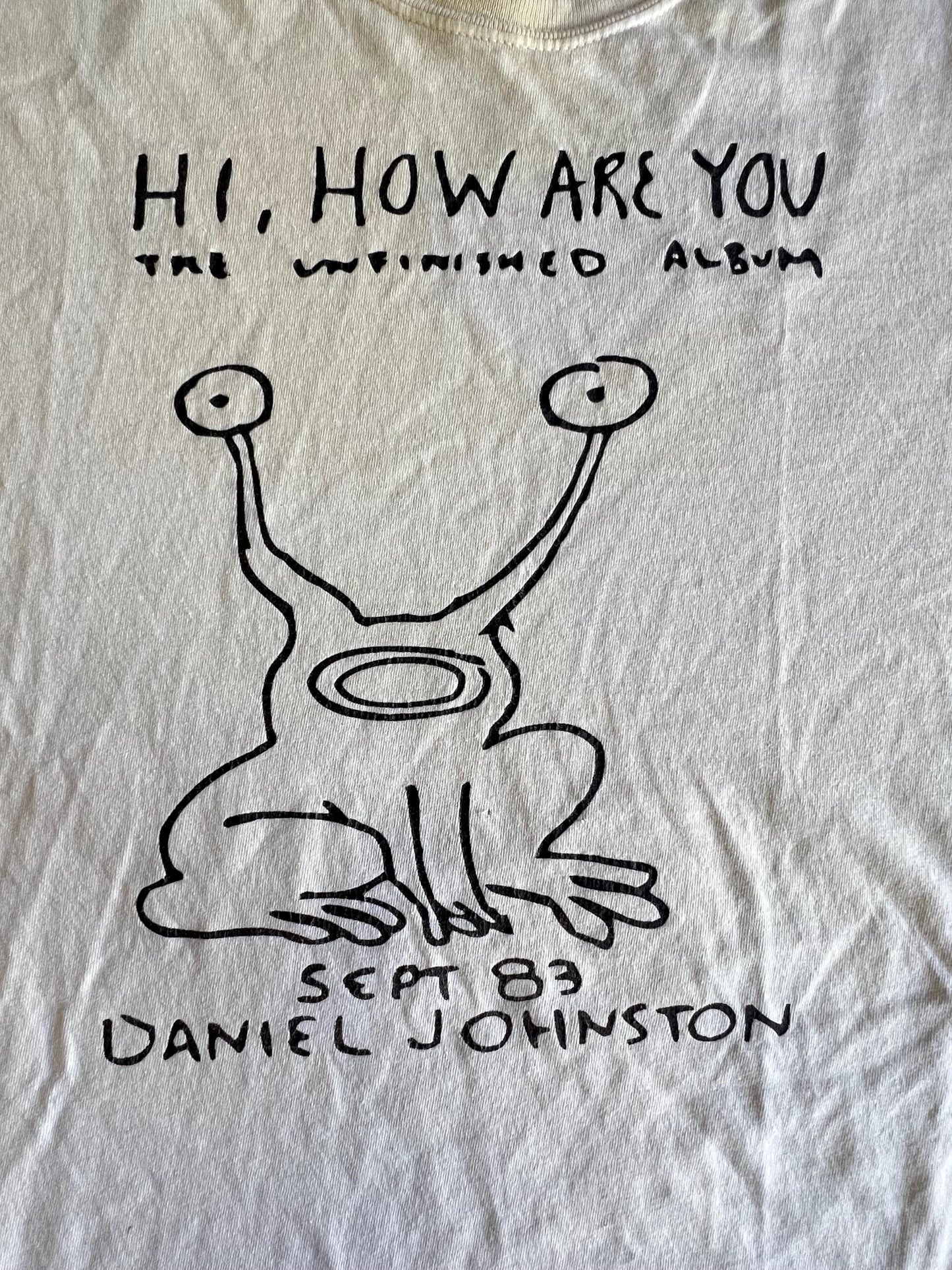Vintage 2000’s Daniel Johnston Hi How Are You T-Shirt 2XL