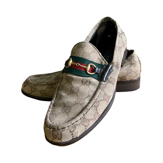 Vintage 80’s Gucci Horsebit Logo Classic Loafers Women’s 8.5