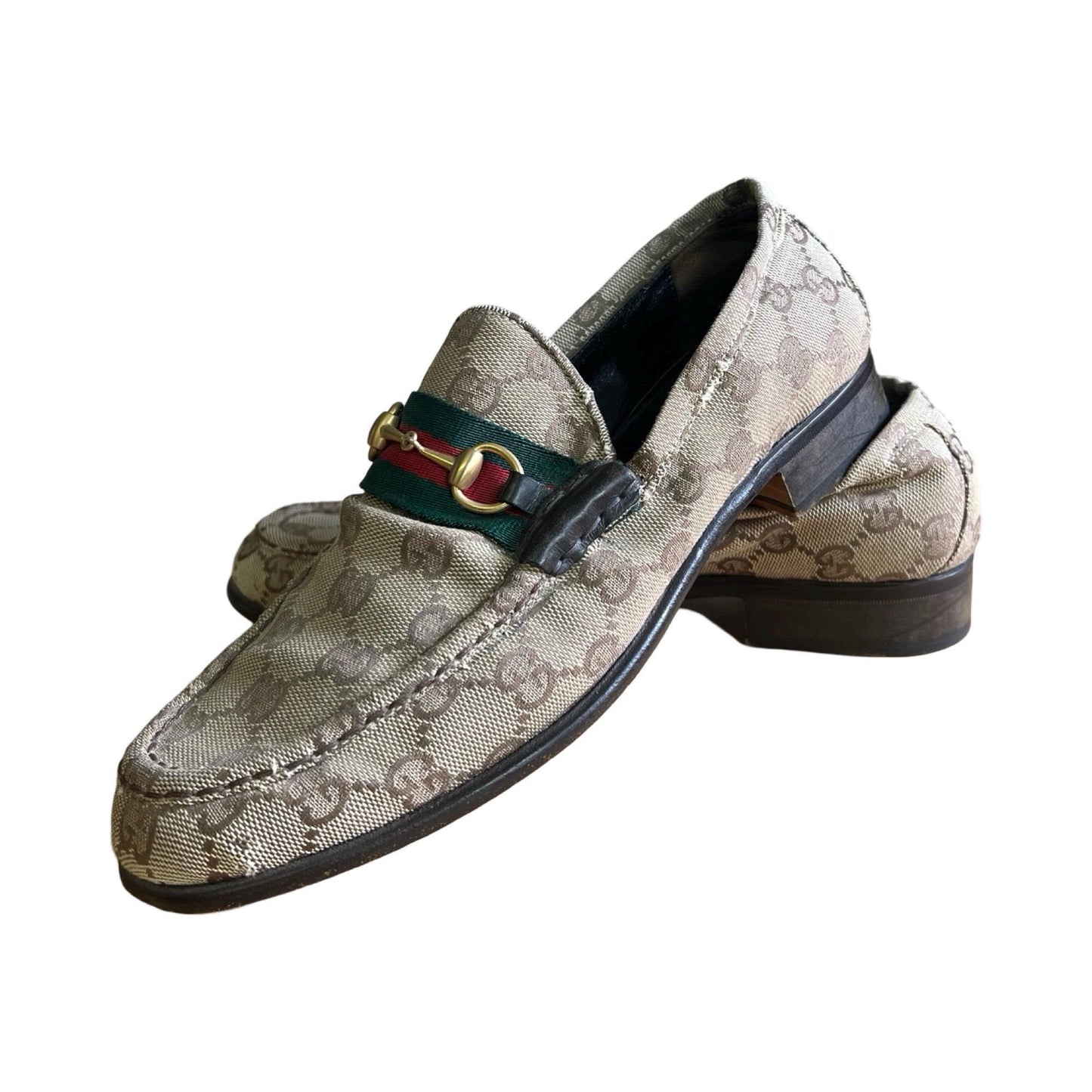 Vintage 80’s Gucci Horsebit Logo Classic Loafers Women’s 8.5