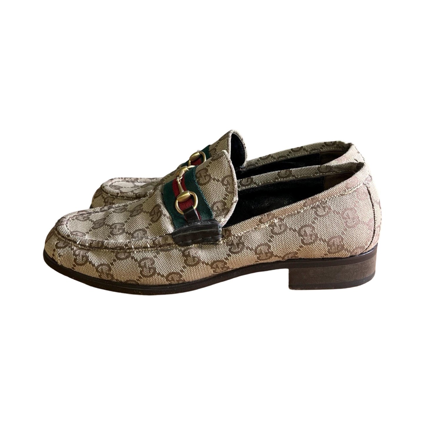 Vintage 80’s Gucci Horsebit Logo Classic Loafers Women’s 8.5