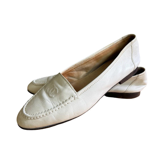 Vintage 80’s Chanel Loafers Women’s 38.5