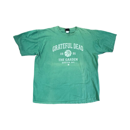 Vintage Grateful Dead The Garden Boston MA 1991 Liquid Blue T-Shirt XL