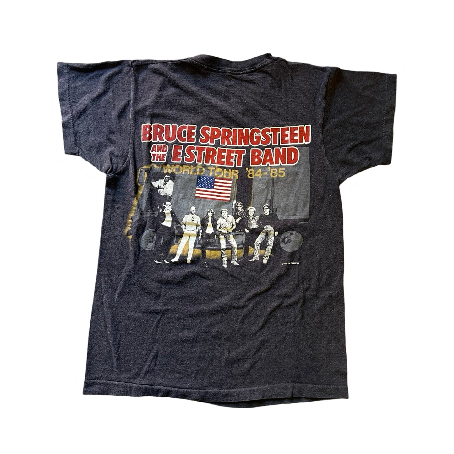 Rare Vintage Bruce Springsteen And The E Street Band World Tour ‘84 - ‘85 Single Stitch Band Tour Rock Tee M