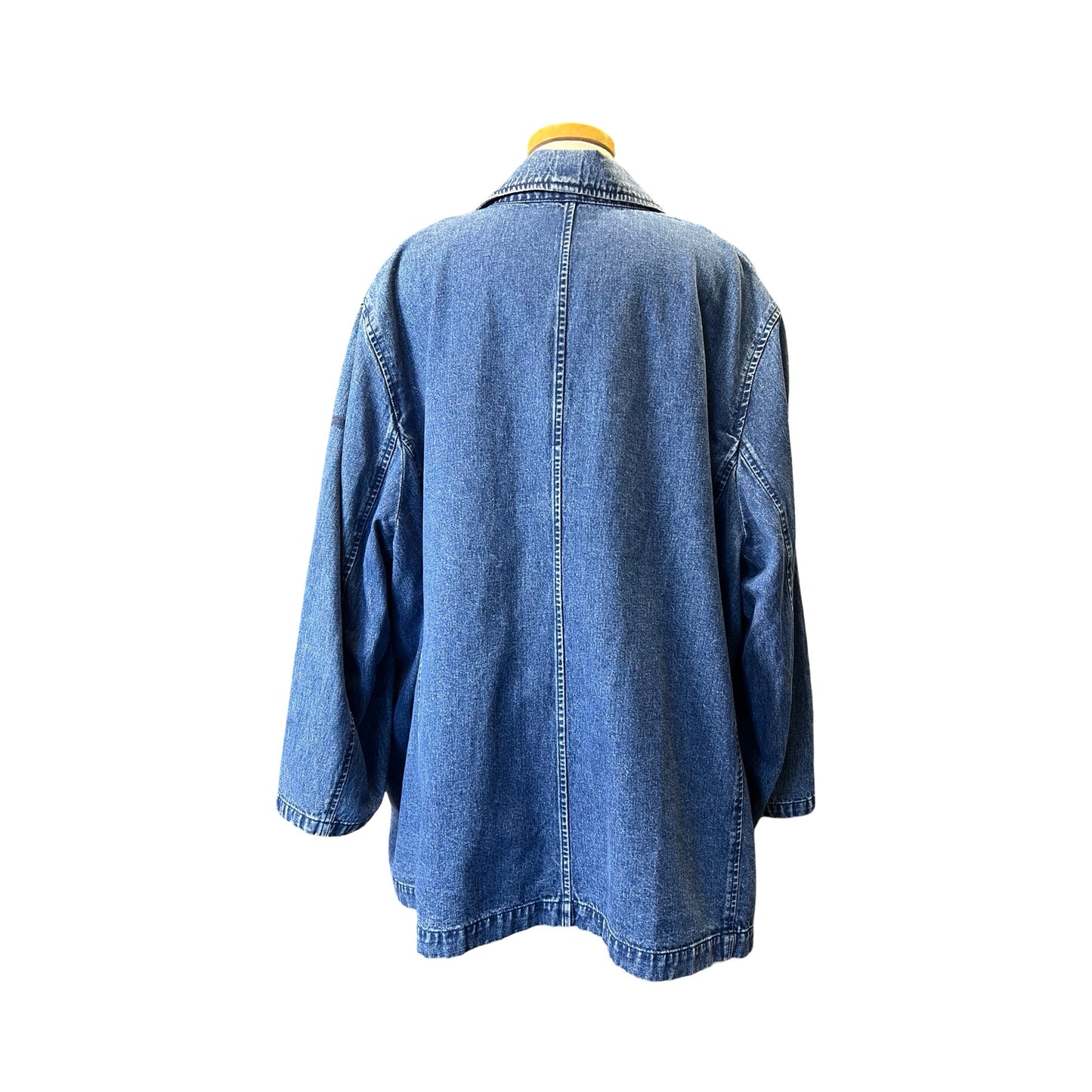 Vintage Lauren Jeans Co. Ralph Lauren Denim Pea Coat Oversized XXL