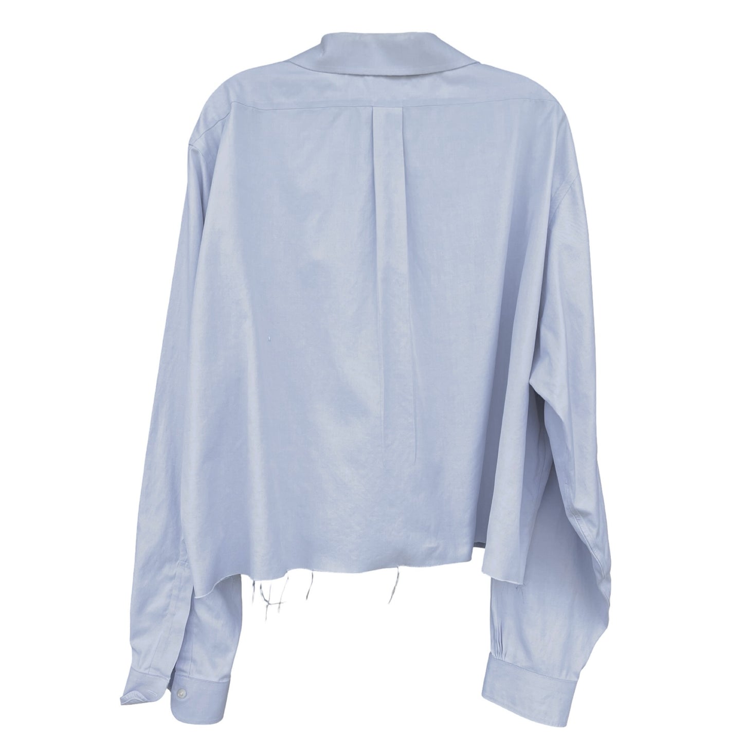 Brooks Brothers Traditional Fit French Blue Oversized Cropped Oxford XXL