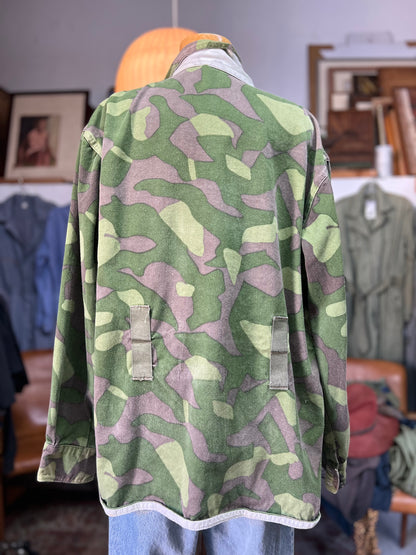 Vintage 1960’s Finnish Army Reversible Camo Field Jacket XL