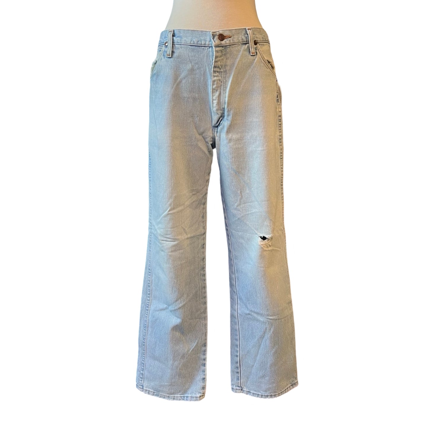 Vintage 70’s Distressed Wrangler Denim 36 X 29