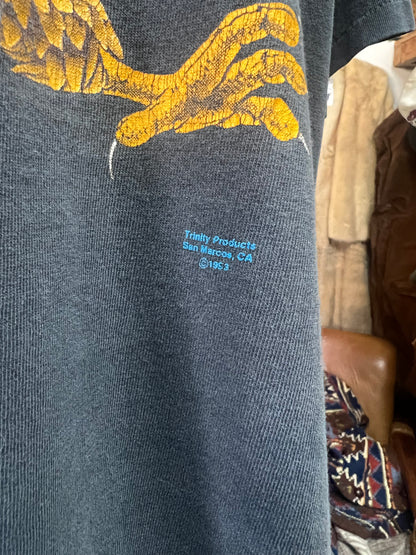 Vintage Single Stitch Faded Worn To Perfection Eagle Tee XL