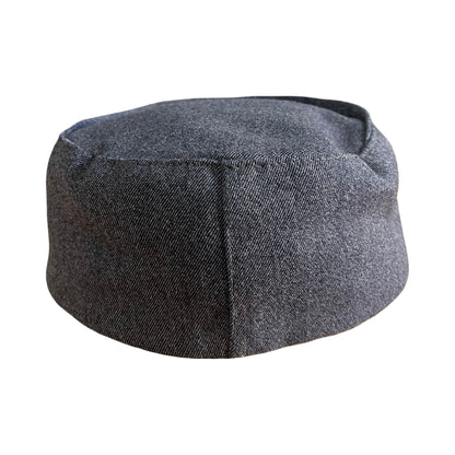 Rare Vintage WWII Amercian Red Cross Winter Wool Nurse Pillbox Hat
