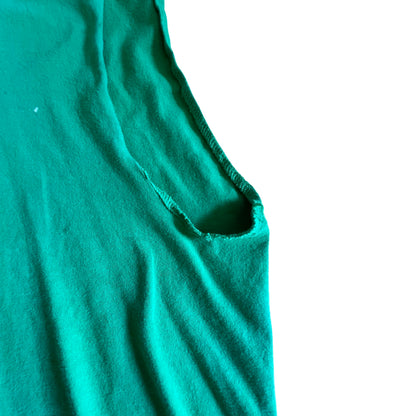 Vintage Distressed Sativa Indica Cut Off Tee XXL