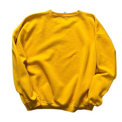 Vintage Yellow Sweatshirt w/ MV Logo #22