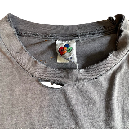 Vintage Distressed Purdue Single Stitch Oversized Tee XL
