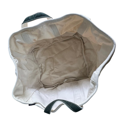 Vintage 90’s Rare Lands End Rectangular Canvas Tote XL