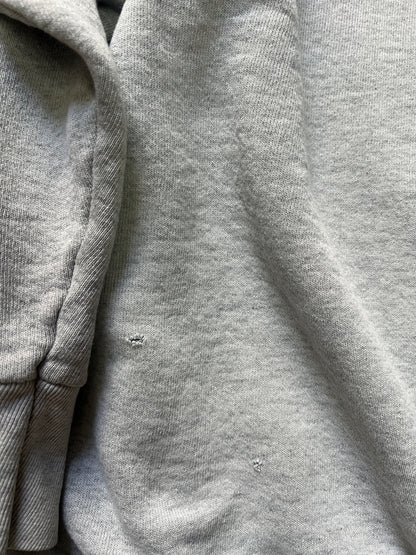 Vintage 1980’s Distressed Gray Fruit of the Loom Raglan Crewneck w/ MV Logo 3XL #29