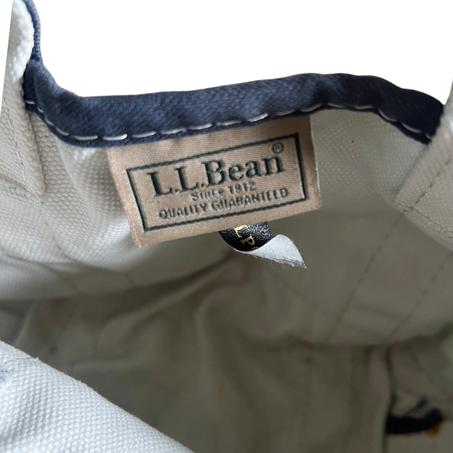 RARE Vintage 80’s LL Bean Polka Dot Mini Boat & Tote