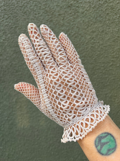 Vintage Crochet Gloves