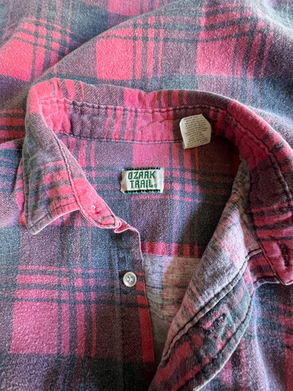 Vintage 80’s Ozark Trail Faded Flannel L