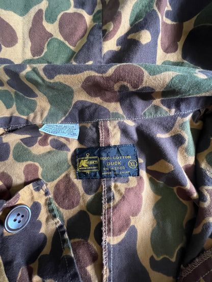 Vintage 1970’s KMart Camo Shirt Jacket XL