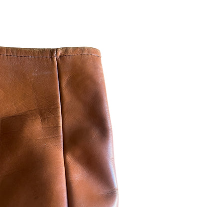 RARE Vintage LL Bean 1980’s Distressed Leather Tote XL