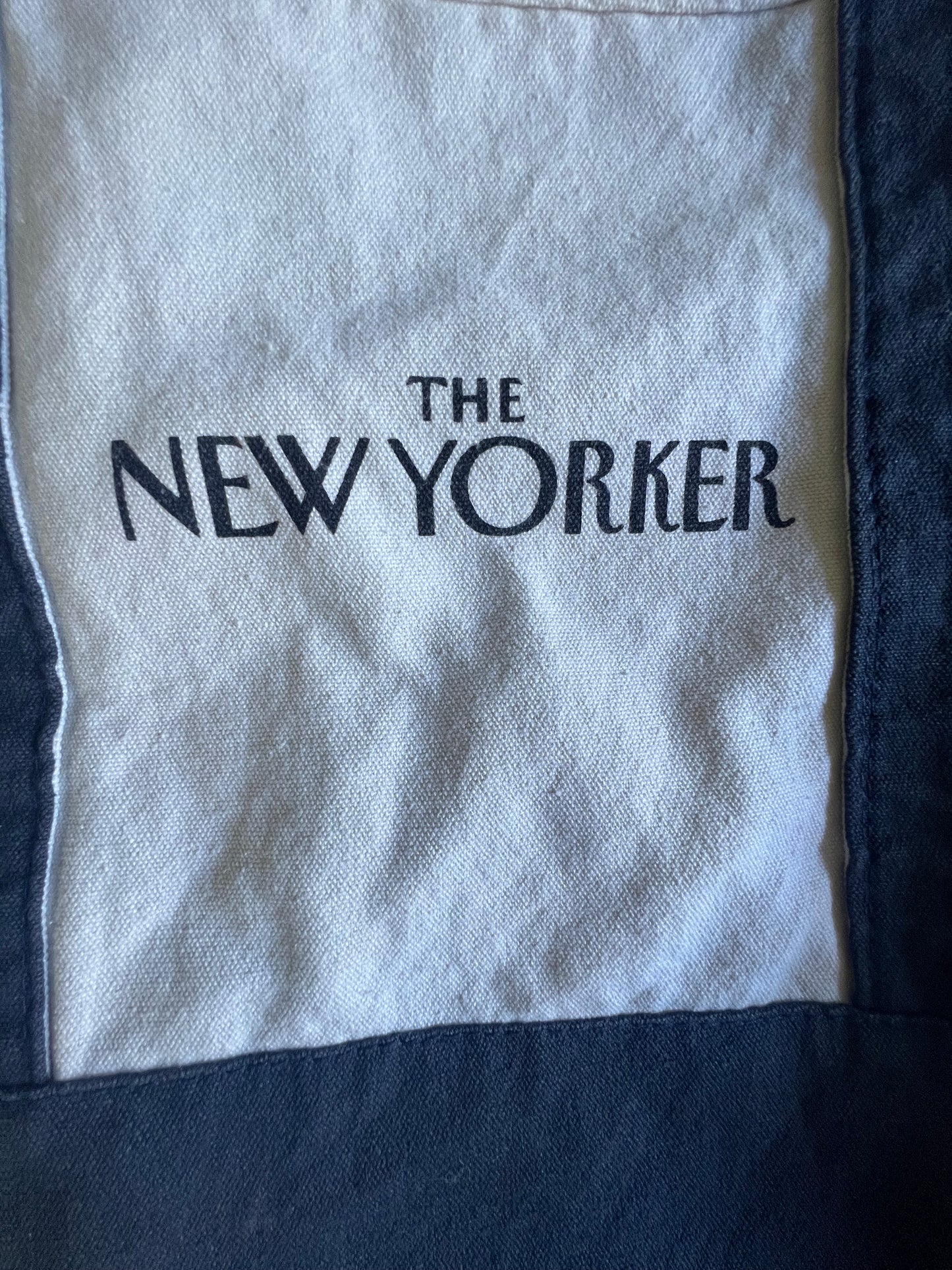 Vintage Canvas New Yorker Soft Tote Bag