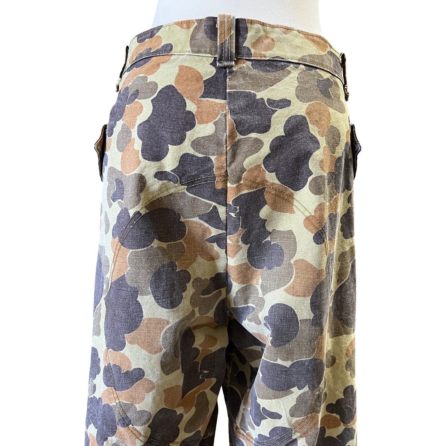 Vintage 1980’s LL Bean Frog Skin Camo Hunting Pants XXL