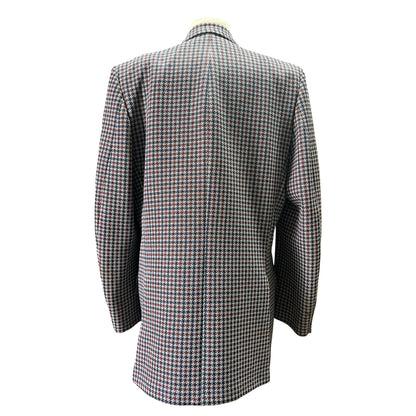 Vintage 1970’s Anderson Little Double Knits Houndstooth Blazer XL