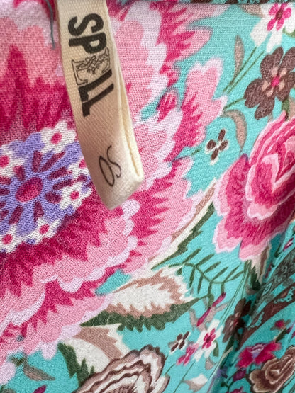 Spell Original Babushka Maxi Robe Kimono O/S
