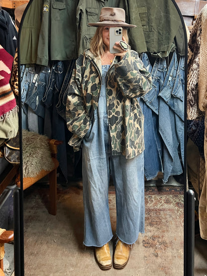 Vintage 1970’s Field N’ Forest Oversized Camo Jacket XXL