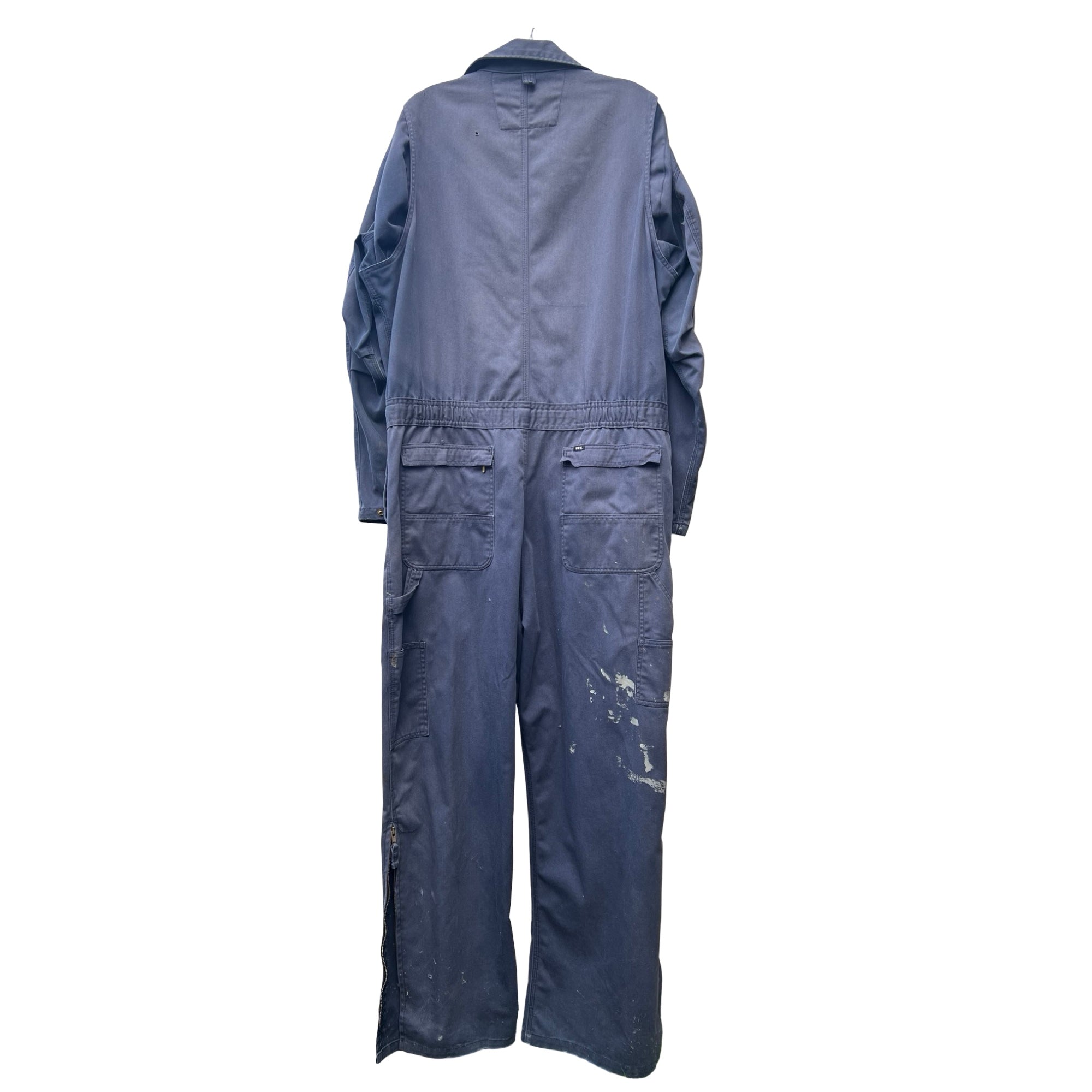 Vintage 1950's Key Mechanics Coverall Jumpsuit Heavily Distressed