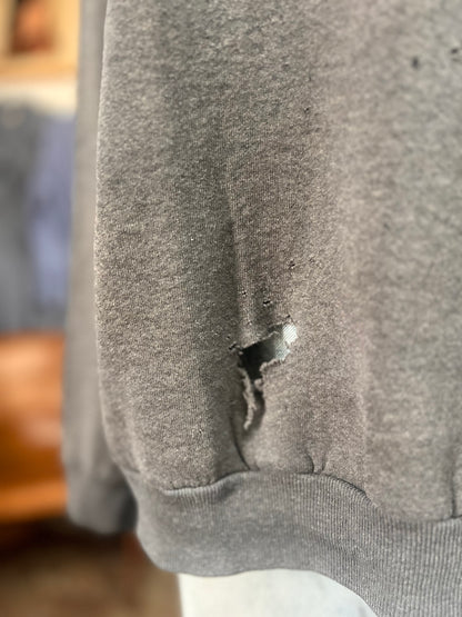 Vintage 80’s/90’s Distressed Harley Logo Sweatshirt Indiana XL