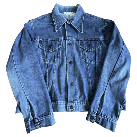 Vintage 70’s JC Penney Denim Snap Front Workwear Jacket