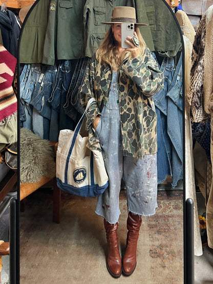 Vintage 1970’s Field N’ Forest Oversized Camo Jacket XXL