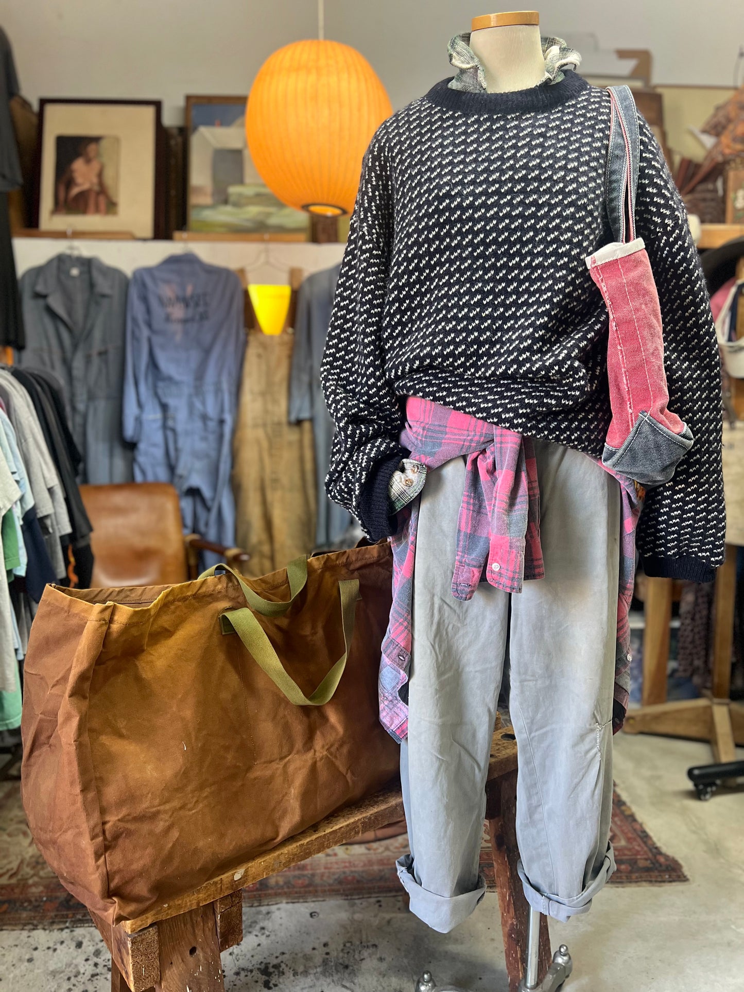 Vintage 80’s Ozark Trail Faded Flannel L