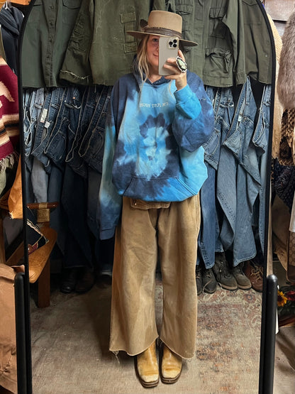 Vintage Tie Dyed in Los Angeles “I’m Just High” Hoodie XXL