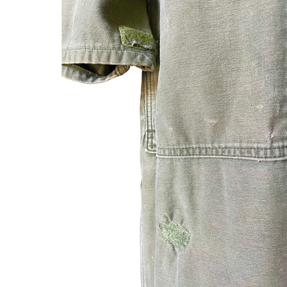 Vintage OG 107 Oversized Distressed Army Jumpsuit XL