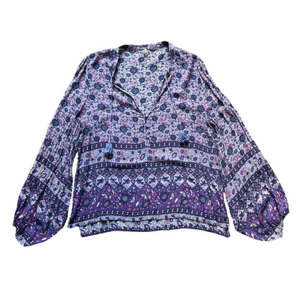 Spell Original First Run Kombi Blouse Lavender L