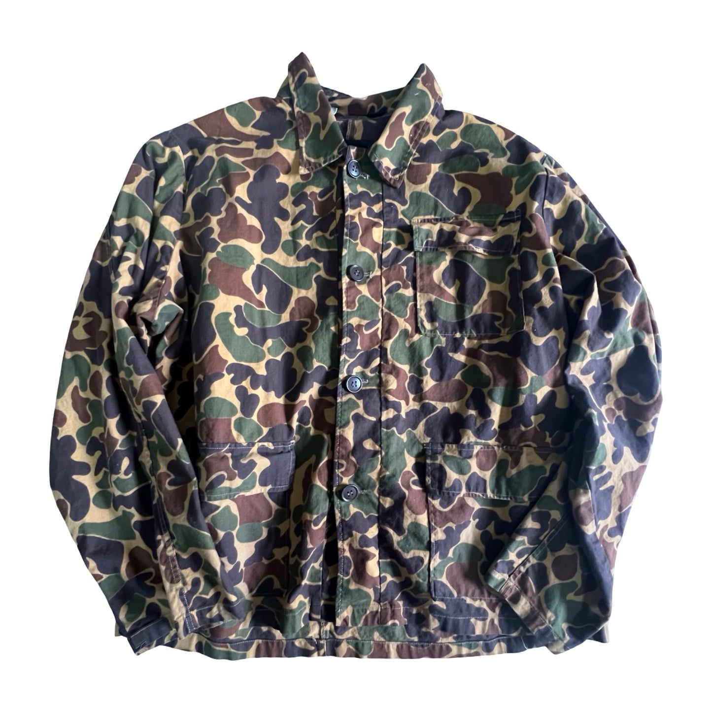 Vintage 1970’s KMart Camo Shirt Jacket XL