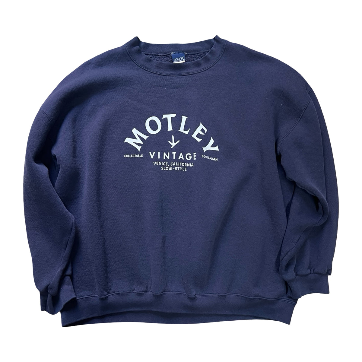 Vintage Oversized Distressed Honors Sweatshirt w/ MV Logo XXL #33